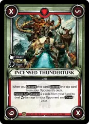 Incensed Thundertusk